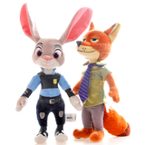 疯狂动物城公仔正版朱迪兔子尼克狐狸毛绒玩具玩偶六一儿童节礼物