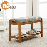 择木宜居 实木储物换鞋凳 时尚收纳沙发凳长凳子 现代简约穿鞋凳