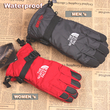 男女款秋冬季保暖棉手套 防水防风防滑透气耐磨滑雪棉手套