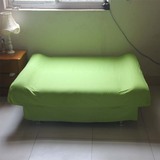 简易折叠沙发罩 沙发床套1.2 1.5 1.8米长*放平宽95厘米