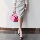 BQ03新OL基本款纯色精纺全羊毛半身裙铅笔裙西装裙正装职业通勤裙