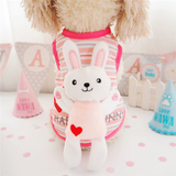 兔兔玩偶可爱变身装~宠物泰迪狗狗衣服春夏款贵宾犬猫咪比熊服装