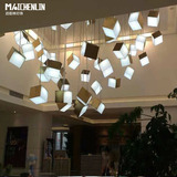 迈臣林单头组合吊灯简约 餐厅咖啡厅过道灯沙盘现代创意装饰灯具