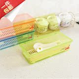 厨房用品 筷子盒 家用带盖塑料沥水筷筒 筷子笼勺子收纳置物架240