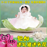 [转卖]百天宝宝公主裙白色女婴儿蓬蓬0-1周岁庆满月宴拍照婚纱