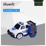 银辉Silverlit精致玩具儿童多功能电动智能遥控I/R警车男孩