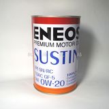 ENEOS新日石0W-20SUSTIN全合成0W20机油铁罐日本产