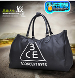 韩版3CE超大容量旅行包 女士化妆箱包 洗漱旅游手提衣物化妆品包