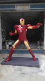 钢铁侠雕塑 机器人模型 钢铁侠模型订做 玻璃钢人物雕塑