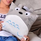 龙猫抱枕可爱公仔枕头创意卡通沙发靠枕床上布艺动漫毛绒靠垫两用