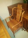 红木家具主人椅 茶椅花梨实木椅 子靠背太师椅扶手圈椅茶桌配椅