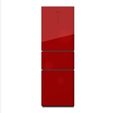 容声（Ronshen）BCD-212SC1SYK-KX61三门（红色）玻璃面板冰箱