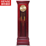 汉时钟表实木落地钟客厅创意装饰座钟立钟欧式北极星机械钟HG0199