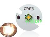 CREE XPE Q5灯珠 3W白光/暖白/红光/绿光/蓝光/黄光 LED灯芯灯泡