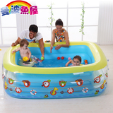 曼波鱼屋超大豪华款婴儿游泳池儿童戏水池海洋球池家庭成人泳池