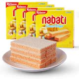 Richeese 丽芝士 印尼进口 nabati威化饼干夹心奶酪威化290g*4盒