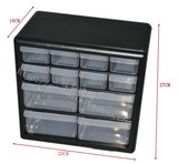 办公抽屉式零件整理盒收纳盒收纳箱柜分类箱电子元件盒桌面整理盒