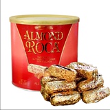 美国进口零食品Almond Roca巧克力乐家扁桃仁杏仁糖1190g罐装喜糖