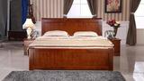 B823香樟木实木床卧室家具全实木1.5米1.8米床中式大床双人床包邮