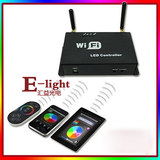 WIFI控制器LED七彩RGB灯带控制器恒压灯带智能手机触摸控制WF100