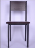 餐椅特价简约宜家个性现货现代时尚钢木结构白色办公椅子多用途