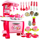 儿童过家家厨房玩具套装大号组合做饭模拟玩具3-6岁礼物B3E