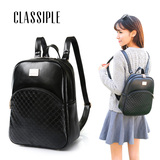 Classiple小清新女背包学生两用双肩包女韩版包包2016新款书包