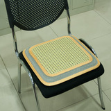 卖垫翁夏季透气坐垫办公电脑椅垫轮椅座垫钢丝弹簧塑料仿腾网凉垫