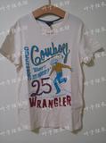 Wrangler/威格正品专柜代购男款T恤短袖 W11603J02N1D专柜价290元