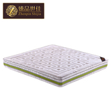 进口天然乳胶床垫席梦思床垫独立弹簧1.8米2米舒适双人床垫包邮