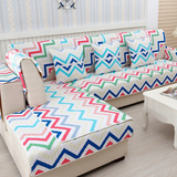 肖航防滑皮沙发垫布艺坐垫沙发罩全棉四季沙发套欧式加厚定做夏季