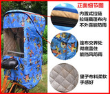 棚包邮自行车儿童座椅后置四季雨棚 电动车坐椅棉雨篷棚子 遮阳