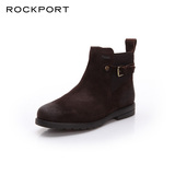 Rockport/乐步新款时尚女靴真皮厚底短靴粗跟骑士靴M77594 M77595