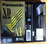 S-VHS SVHS 松下专业录像带 S VHS 摄像带 老式录像机 Panasonic