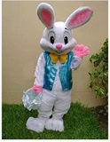毛绒卡通服装复活节兔子 定制成人演出服 舞台表演人偶舞蹈服装