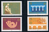 YU1354塞尔维亚2005欧罗巴邮票发行50年4全新外国邮票0308