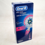 Oral-B 欧乐B D16.523U 600 3D智能电动牙刷 粉红版