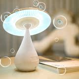 电LED小台灯 护眼学习卧室床头节能净化器触摸式可调亮度 卡通充