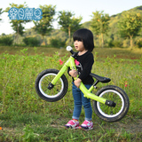 包邮Double balance儿童平衡车铝合金踏行车滑行学步双轮无脚踏车