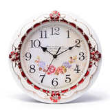 美时欧式挂钟客厅16寸静音挂表时钟现代简约数字时钟创意石英钟表