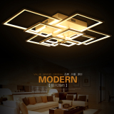 客厅灯长方形LED简约现代卧室餐厅吸顶灯具 时尚创意个性灯饰