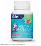 【澳洲代购】Ostelin儿童维生素D+钙 咀嚼片50粒 小恐龙钙片 直邮
