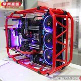 INWIN/迎广 D-Frame ATX开放式铝合金游戏机箱 红色限量版