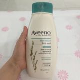 美国正品代购Aveeno成人用舒缓止痒无香保湿沐浴露532ml 孕妇可用