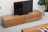 电视柜纯实木白橡木地柜1.8米美式简约可配边柜客厅宜家方形家具