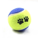 玩具球宠物耐咬互动网狗 弹力球训导用品小号空心/颜色随机 橡胶