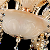 欧式客厅锌合金水晶吸顶灯吊灯LED 简约正品餐厅卧室奢华田园灯具