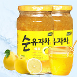 两瓶装韩国进口国际蜂蜜柚子茶560g休闲果味冲饮品柚子包邮
