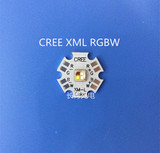 CREE XML RGBW 红绿蓝白光 四色灯珠 10W大功率LED七彩四核芯光源
