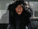 冬季新款韩国代购男装保暖羽绒服大毛领带中长款防寒服厚外套青年
